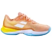 Chaussures de tennis pour femme Babolat Jet Mach 3 AC Women Coral/Gold Fusion