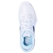 Chaussures de tennis pour femme Babolat Jet Mach 3 AC Women White/Angel Blue