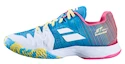 Chaussures de tennis pour femme Babolat Jet Mach II All Court Blue/Pink