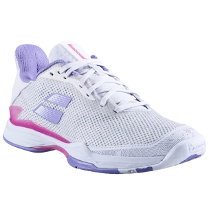 Chaussures de tennis pour femme Babolat Jet Tere All Court Women White/Lavender