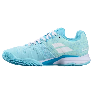 Chaussures de tennis pour femme Babolat Propulse Blast Clay Tanger Turquoise