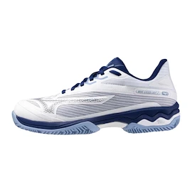 Chaussures de tennis pour femme Mizuno Wave Exceed Light 2 W White/Bellwether Blue