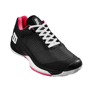 Chaussures de tennis pour femme Wilson Rush Pro 4.0 W Clay Black/Hot Pink