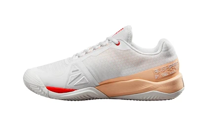 Chaussures de tennis pour femme Wilson Rush Pro 4.0 W Clay White/Peach Parfait  EUR 41 1/3