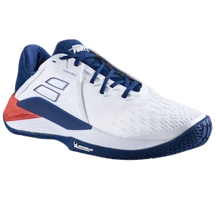 Chaussures de tennis pour homme Babolat Propulse Fury 3 AC M White/Estate Blue