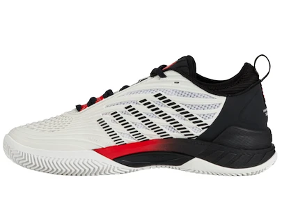 Chaussures de tennis pour homme K-Swiss  Hypercourt Supreme 2 HB White/Limo/Red