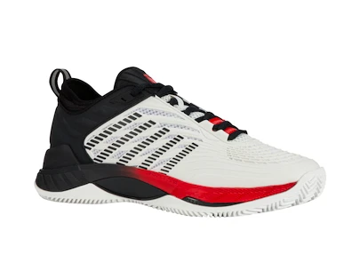 Chaussures de tennis pour homme K-Swiss  Hypercourt Supreme 2 HB White/Limo/Red