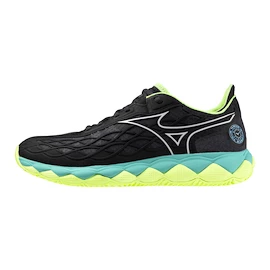 Chaussures de tennis pour homme Mizuno Wave Enforce Tour CC Black/White/Mizuno Neo Lime