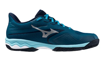 Chaussures de tennis pour homme Mizuno Wave Exceed LIGHT 2 AC Moroccan Blue/White/Bluejay