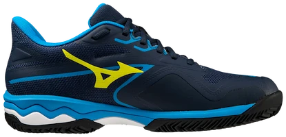 Chaussures de tennis pour homme Mizuno Wave Exceed Light 2 Clay Dress Blue