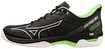 Chaussures de tennis pour homme Mizuno Wave Exceed Tour 5 Clay Black/Silver