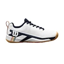 Chaussures de tennis pour homme Wilson Rush Pro 4.5 Clay White/Navy Roland Garros