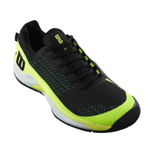 Chaussures de tennis pour homme Wilson Rush Pro Extra Duty Black/Safety Yellow