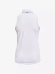 Chemise pour femme Under Armour  Zinger Sleeveless Polo White