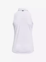 Chemise pour femme Under Armour  Zinger Sleeveless Polo White