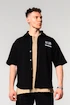 Chemise pour homme Nebbia  Oversized Shirt 90s THROWBACK Black