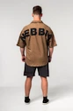 Chemise pour homme Nebbia  Washed-off Oversized Shirt 90s THROWBACK Light Brown