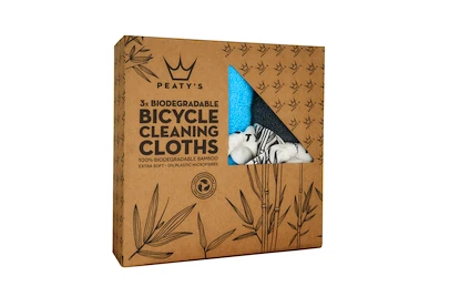 Chiffon de nettoyage PEATY'S  Bamboo Bicycle Cleaning Cloths