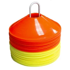 Cône d'entraînement Blue Sports Saucer 2" Kit 25x Yellow + 25x Orange