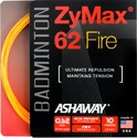 Cordage de raquette de badminton Ashaway  ZyMax 62 Fire Orange