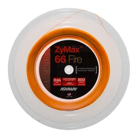 Cordage de raquette de badminton Ashaway Zymax 66 Fire Orange Rolle