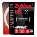 Cordage de raquette de badminton Ashaway  Zymax 68 TX White Set