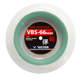 Cordage de raquette de badminton Victor VBS-66N Green Reel 200 m