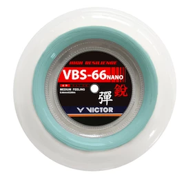 Cordage de raquette de badminton Victor VBS-66N White Reel 200 m