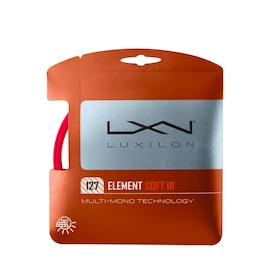 Cordage de tennis Luxilon Element IR Soft 127 Set Red