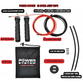 Corde à sauter Power System Švihadlo High Speed Jump Rope