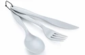 Couverts GSI  Ring cutlery set 3 pc. silver