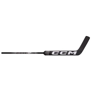 Crosse de gardien de but en matière composite CCM Tacks XF 70 Black/Grey Junior 21 pouces, L (Regular)