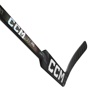 Crosse de gardien de but en matière composite CCM Tacks XF PRO Black/Grey Senior