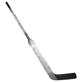 Crosse de gardien de but en matière composite CCM Tacks XF White/Grey Junior