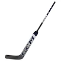 Crosse de gardien de but en matière composite CCM Tacks XF White/Navy Intermediate 23 pouces, L (Regular)