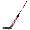 Crosse de gardien de but en matière composite CCM Tacks XF White/Red Intermediate 23 pouces, L (Regular)