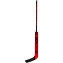 Crosse de gardien de but en matière composite Warrior Ritual M3 PRO Black/Red Intermediate 23 pouces, L (Regular)