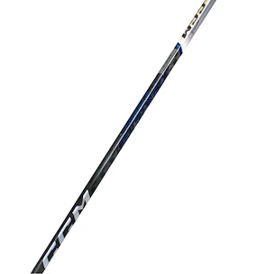 Crosse de hockey en matière composite CCM JetSpeed FT6 Pro BlueChrome Senior 29 main droite en bas, flex 85