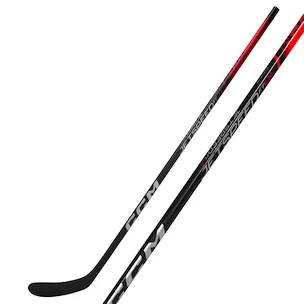 Crosse de hockey en matière composite CCM JetSpeed FT670 Intermediate 28 main gauche en bas, flex 55