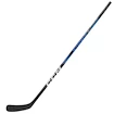 Crosse de hockey en matière composite CCM JetSpeed FT7 PRO Blue Junior 29 main gauche en bas, flex 50