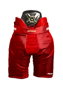 Culotte de hockey Bauer Supreme MACH Red Junior