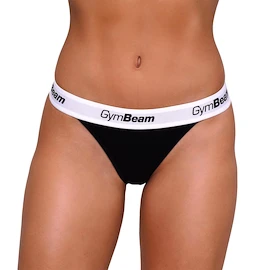 Culotte pour femme GymBeam Thongs 3Pack Black