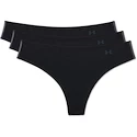 Culotte pour femme Under Armour  PS Thong 3Pack black L