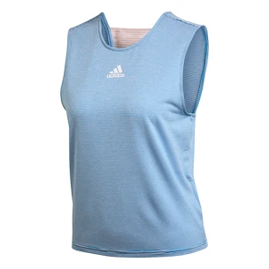 Débardeur pour femme adidas  Camo Tank Primeblue Light Blue