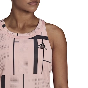 Débardeur pour femme adidas  Club Graphic Tank Wonder Mauve S