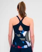 Débardeur pour femme BIDI BADU  New York 2024 Tank Dark Blue/Red