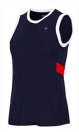 Débardeur pour femme Fila Top Lissy Navy/Fila Red