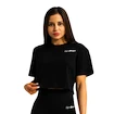 Débardeur pour femme GymBeam  Limitless Cropped T-shirt Black