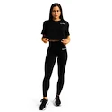 Débardeur pour femme GymBeam  Limitless Cropped T-shirt Black