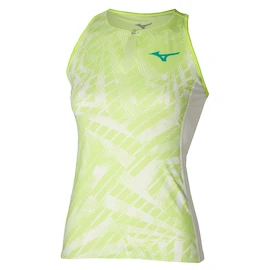 Débardeur pour femme Mizuno Mugen Printed Tank Neo Lime